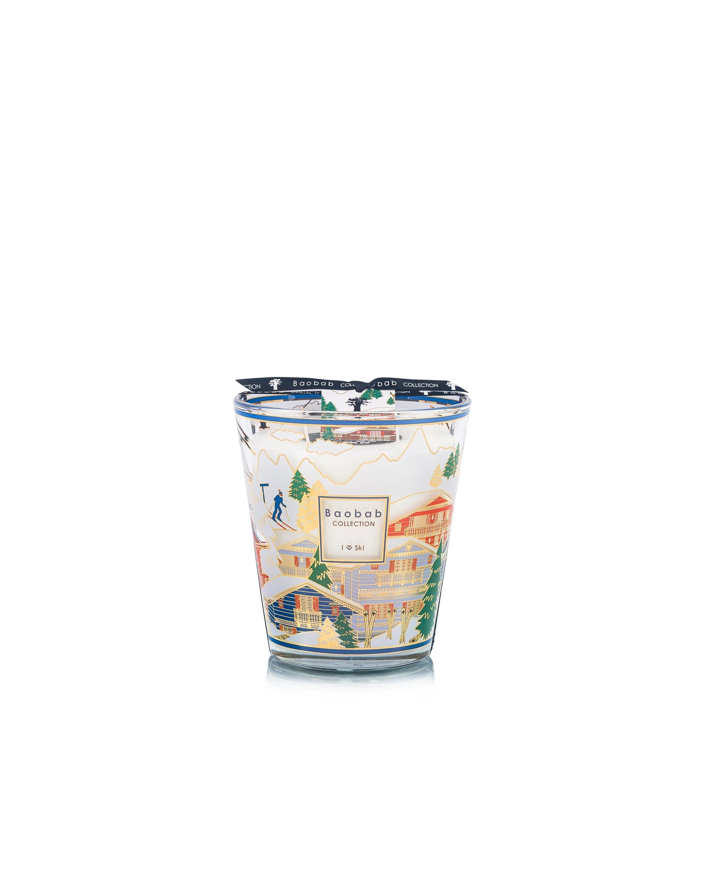 BOUGIE PARFUMÉE I LOVE SKI - BAOBAB