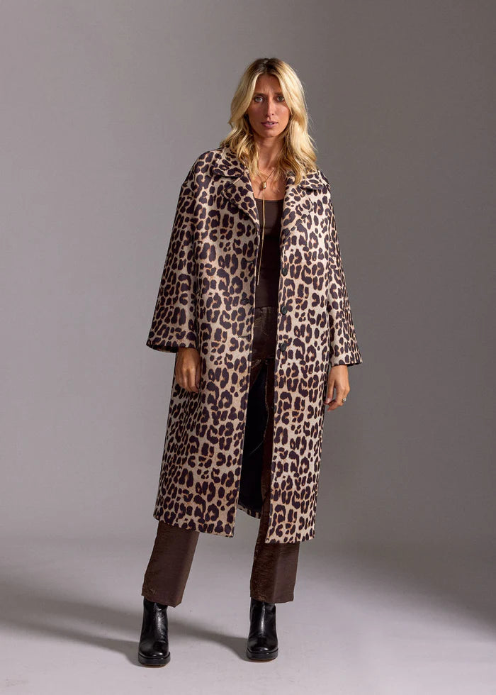 Manteau Pharell Léopard - Lauren Vidal