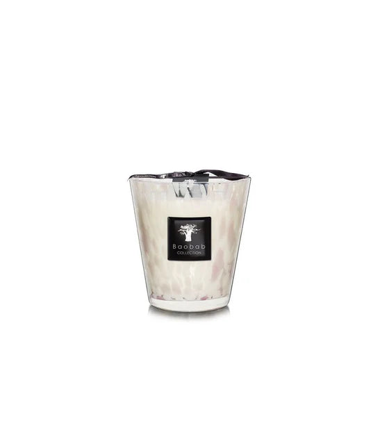 Bougie White Pearl Max 16 - BAOBAB