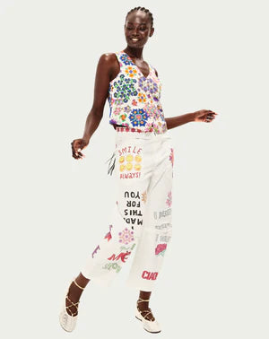 PANTALON GALA COTTON BARREL - ME369