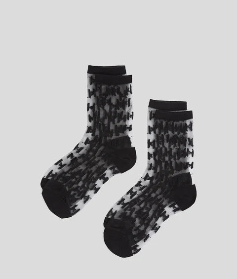 CHAUSSETTE MONOGRAM - KARL LAGARFELD