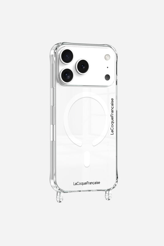 COQUE ANNEAUX MAGSAFE TRANSPARENTE
