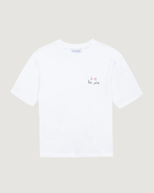 T-shirt " I love la vie" - Maison LaBiche