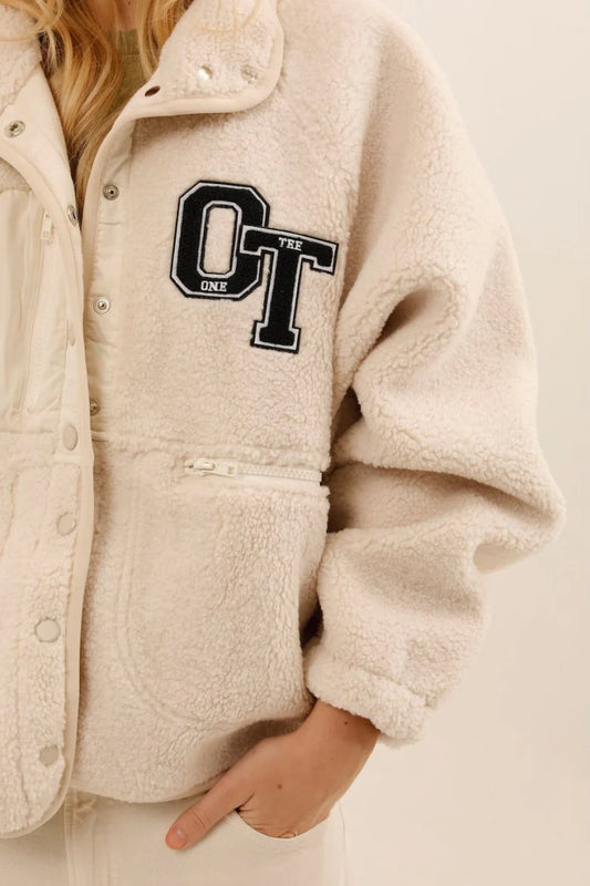 VESTE SHERPA REBECCA - ONE TEE