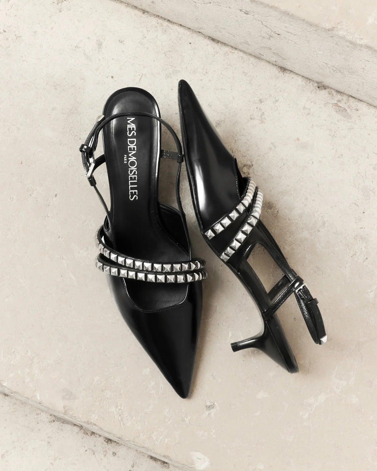 TALON TASHA NOIR - MES DEMOISELLES PARIS