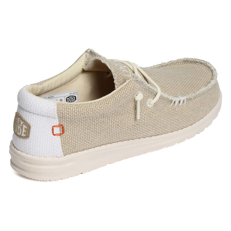 DUDEWALLY BRAIDED Blanc Beige
